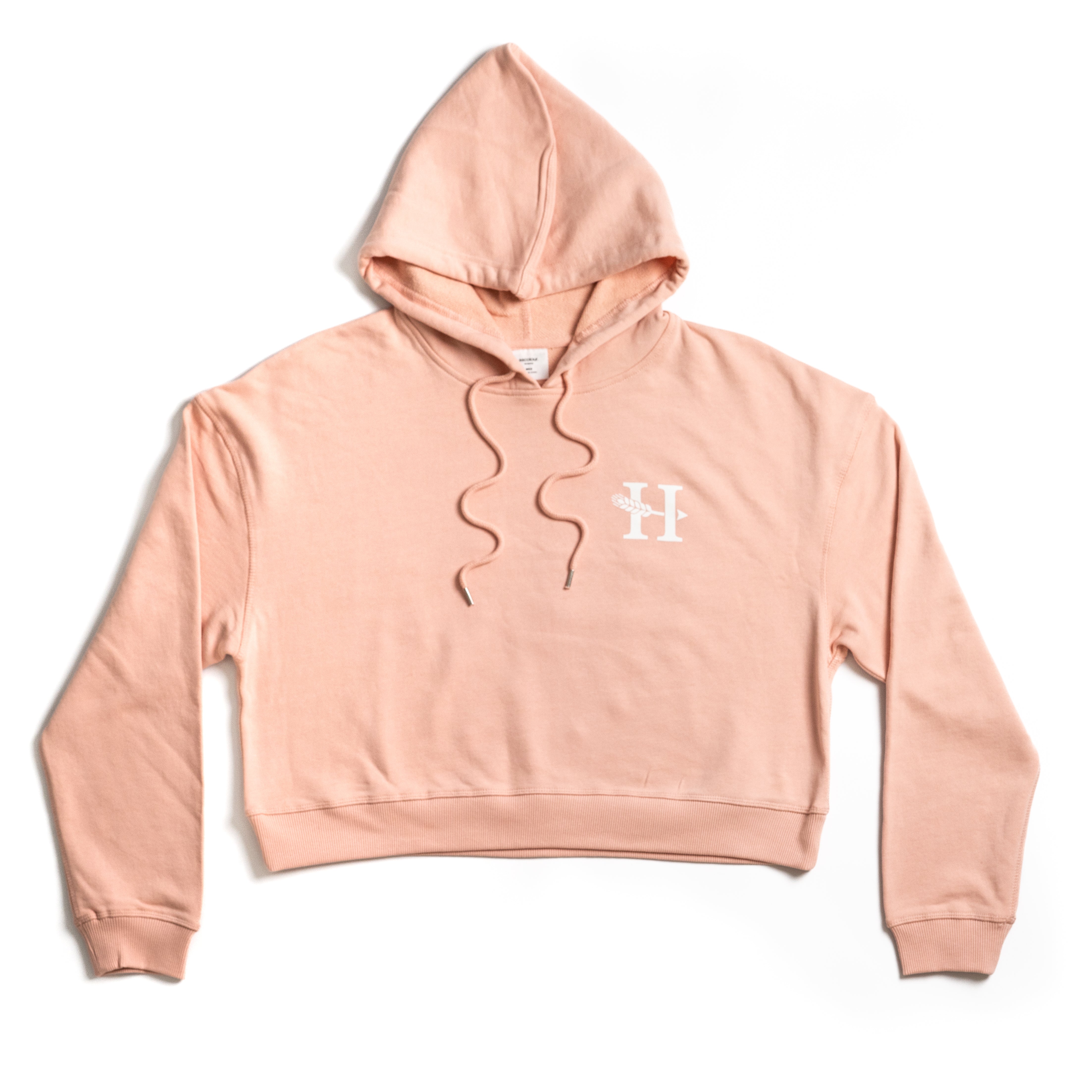 H&m light sales pink hoodie