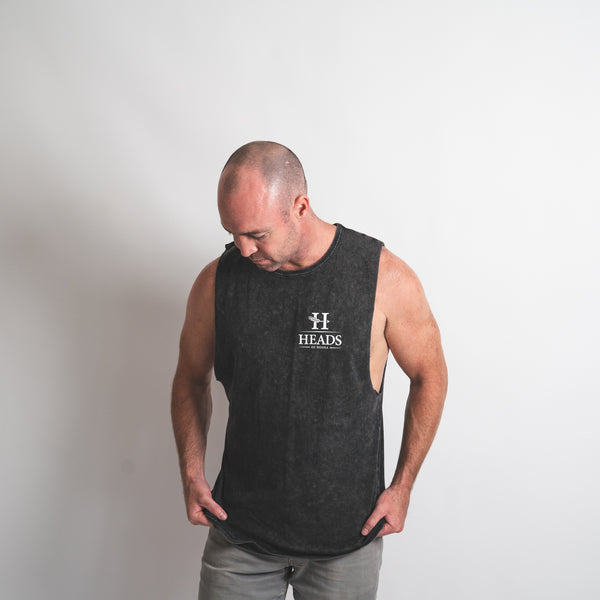 Unisex Stonewash Tank Top – OG Logo – FatChanceBellyDance®